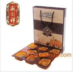 盛園祥 中秋送禮佳品，廣式月餅禮盒包裝的藝術與匠心